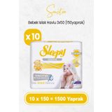 Sleepy Sensitive Islak Bebek Mendil 3x50 x 10 Adet (1500 Yaprak)
