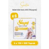 Sleepy Sensitive Islak Bebek Mendil 3x50 x 6 Adet (900 Yaprak)