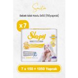 Sleepy Sensitive Islak Bebek Mendil 3x50 x 7 Adet (1050 Yaprak)