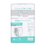 Sleepy Sensitive Large 8 Adet Emici Külot