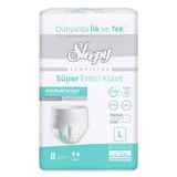 Sleepy Sensitive Large 8 Adet Emici Külot