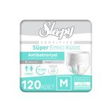 Sleepy Sensitive Medium 4x30 Adet Emici Külot