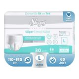 Sleepy Sensitive Süper Emici Külot Büyük Boy L 30'Lu 2 Adet Hasta Bezi