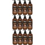 Sleepy Sivi Sabun Premium 500Ml Brown Care Seri (Dogal Badem/Hindistan Cevizi/Argan) (12 Li Set)
