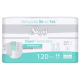 Sleepy Small Beden 120 Adet Belbantlı Hasta Bezi