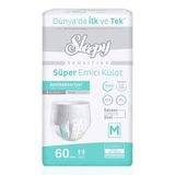 Sleepy Süper Emici Külot, M Beden, 60 Adet