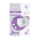 Sleepy Süper2 Emici Külot Yetişkin Bezi Ekstra Küçük Boy (S) 1 Paket 30'lu
