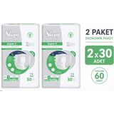 Sleepy Süper3 Belbantlı Hasta Bezi M Beden 2 Paket 60 Adet