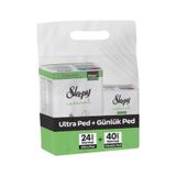 Sleepy Ultra Ped Uzun 20Lı+Gunluk Ped Uzun 32Lı