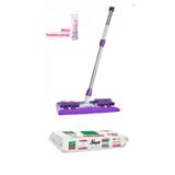 Sleepy Yer Temizleme Havlusu Uyumlu Mikrofiber Mandallı Mop ( Havlu Hediye)