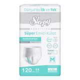Sleepy Yetişkin Külot M Hasta Bezi 120 Adet M