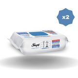 Sleepy Yüzey Temizlik Havlusu 2 Adet 100 Yaprak Çamaşır Suyu ile Dermatolojik Olarak Test Edilmiş