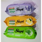 Sleepy Yüzey Temizlik Havlusu 3*100 (Lavanta Yağı&Limonyağı&Aloe Vera Özü) - Renkli
