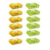 Sleepy Yüzey Temizlik Havlusu Doğal Limon Yağı 6 Paket & Yüzey Temizlik Havlusu Doğal Aloe Vera Özü 6 Paket