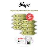 Sleepy Zeytinyağlı ve Pamuklu Islak Bebek Mendil 50'li 8 AL 7 ÖDE ve ROSIE