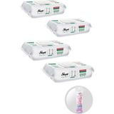 Sleepyeasy Clean Yüzey Temizlik Havlusu 100 Lü 4 Paket (400 Yaprak) İpek Makyaj Temizlik Pedi Hediye