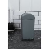 Slim 4 Lt Çöp Kutusu,mutfak,banyo,tuvalet,masaüstü,ofis Çöp Kovası Gri 7172971