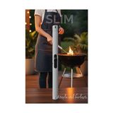 Slim Çakmak - Barbekü, Pipo Ve Mutfak Kullanımı İçin 21 Cm Uzunlukta Gazlı Mangal Çakmağı