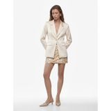 Slim Fit A Kesim Pullu Payetli Mini Etek