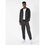 Slim Fit Dar Kesim Kapüşonlu Antrasit Erkek Ceket