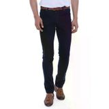 Slim Fit Düz 5 Cepli Lacivert Erkek Pantolon - Wessi