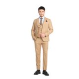 Slim Fit Erkek Düz Mono Yaka Çift Yırtmaçlı Astarlı Takim Elbise Çok Renkli 48/6