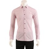 Slim Fit Erkek Gömlek - Kırmızı