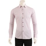 Slim Fit Erkek Gömlek - XL - Kırmızı