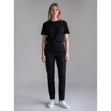Slim Fit Gabardin Pantolon Kadın Siyah Pantolon - 325A4aı655ah6