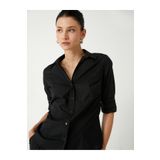 Slim Fit Gömlek Uzun Kollu Klasik Yaka Pamuklu