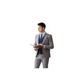 Slim Fit Gri-Bordo Ekose Kareli Düz Mono Yaka Çift Yırtmaçlı Astarlı Takim Elbise Bordo 58/6