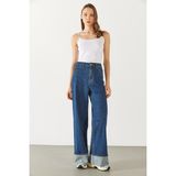 Slim Fit Ip Askılı Atlet - Beyaz