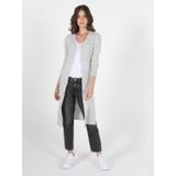 Slim Fit Kadın Gri Hırka