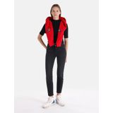 Slim Fit Normal Bel Düz Paça Jean Kadın Pantolon Cl1065293