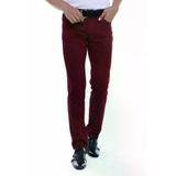 Slim Fit Pamuklu Bordo Erkek Pantolon - Wessi
