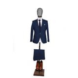 Slim Fit Parlament Mavisi Takım Elbise