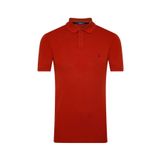 Slim Fit Polo Yaka Turuncu Erkek Tişört