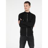 Slim Fit Siyah Erkek Ceket