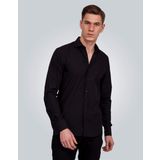 Slim fit siyah erkek gömlek