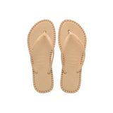Slim Flatform Loop Golden Kadın Terlik