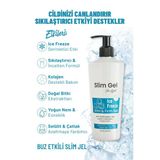 Slim Gel Selülit Ve Çatlak Karşıtı Bölgesel İncelme Ve Sıkılaştırıcı Buz İce Jel (Soğuk Lipoliz Slim Jel)