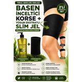 Slim Gel Yosun Ekstratlı Slim Jel 250 ml ve Termal Basen Korsesi 2'li Set Sıkılaştırıcı Bakım Desteği