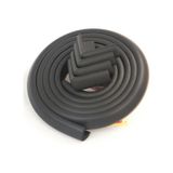 Slim (İnce) Kauçuk Kenar + Köşe Koruyucu Set Siyah Çok Renkli