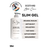 Slim Jel Inceltici - Sıkılaştırıcı-yağ Yakıcı–bölgesel Incelme-çatlak Karşıtı Ve Selülit Kremi 500ml slm500