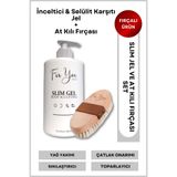 Slim Jel Inceltici-sıkılaştırıcı-yağ Yakıcı–bölgesel Incelme-çatlak Ve Selülit Krem 500 Ml-at Kılı F ASJ005