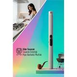 Slim Lüks Mutfak Pipo Çakmağı - Gazlı Uzun Barbekü Ateşleyici - Modern Tasarım