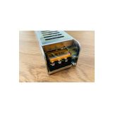Slim - Metal - 12v 5a Slim Metal Kasa Switch Mod Adaptör 158x40x30 12 Volt 5 Amper 60w