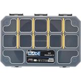 Slim Organizer 12 Bölmeli, Şeffaf, Düzenleyici Kutu, Polipropilen Malzeme, Çekmece Içi ve Masaüstü Kullanım Için, Hafif Taşınabilir, Saklama Kutusu