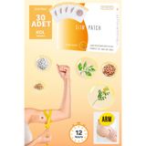 Slim Patch 30 Adet Kol Bandı , Kol Bölgesi İçin Özel Formülize Edilmiş Yağ Eritme Bölgesel İncelme Bandı