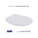 Slim Smart Oval Form C Model Yavaş Kapanan Klozet Kapağı Üstten S